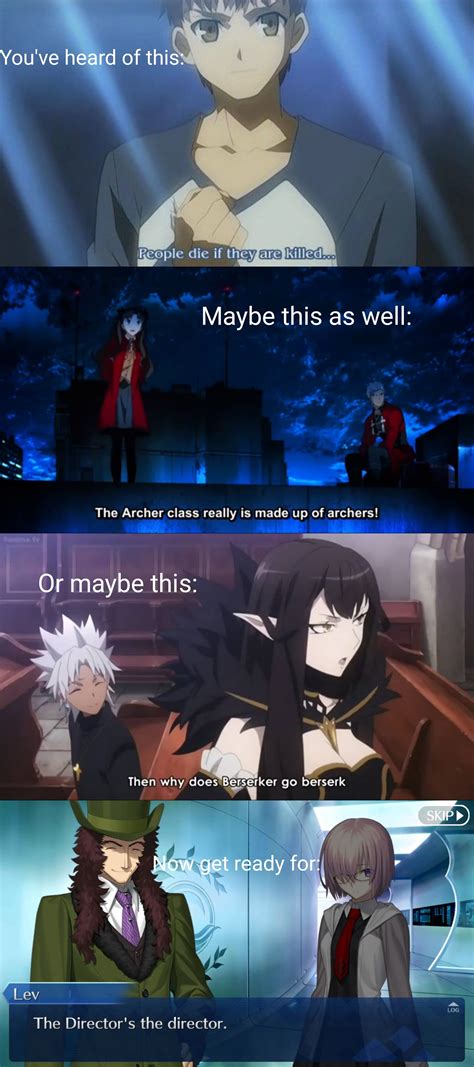 A fate classic : r/Animemes