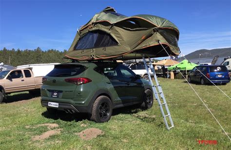 hyundai-tucson-overland-roof-tent - The Fast Lane Truck