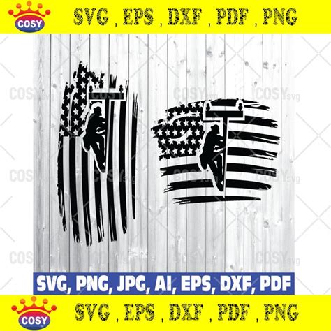 lineman svg lineman flag svg, lineworker svg, lineman american flag ...