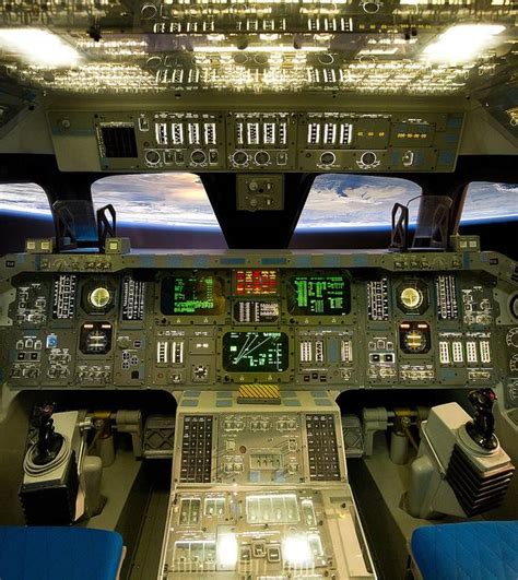 Space Shuttle Orbiter Cockpit | Space shuttle, Nasa space program ...