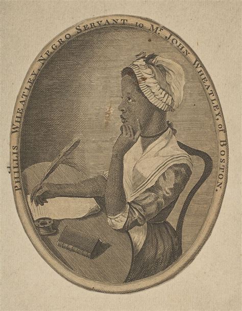 Anonymous, 18th century | Phillis Wheatley, Negro Servant to Mr. John ...