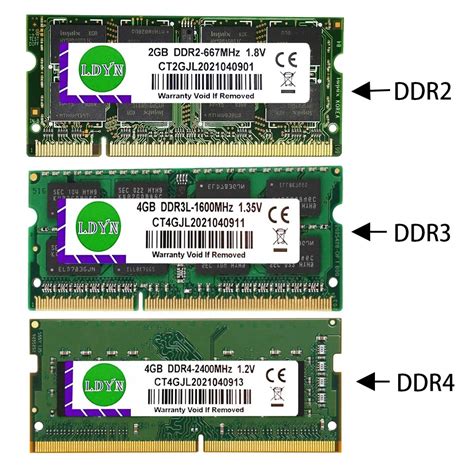 LDYN DDR3 DDR4 8GB 4GB 16GB laptop Ram 1333 1600 2400 2666 2133 DDR3L ...