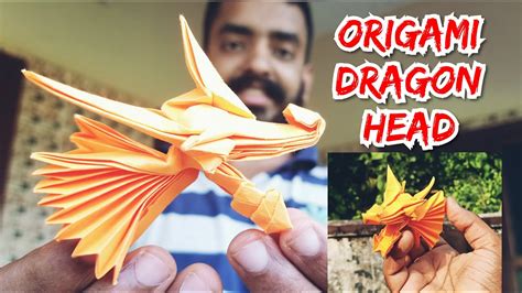 origami Dragon head Tutorial (Henry) #origami #tutorial - YouTube