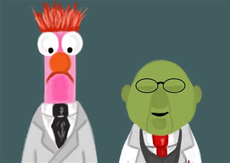 bunsen and beaker muppet | Beaker muppets, Muppets, Muppets party