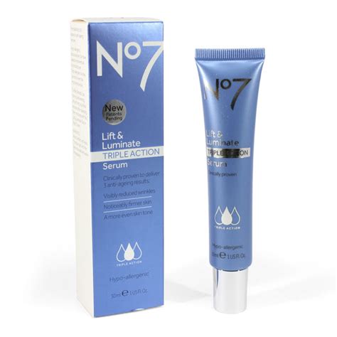 Boots No. 7 30mL Lift and Luminate Triple Action Serum – Skincare Australia