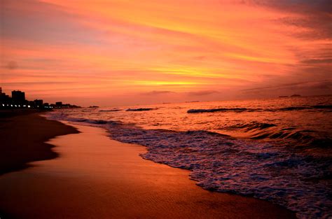 beach, Sunset, Nature, Water Wallpapers HD / Desktop and Mobile Backgrounds