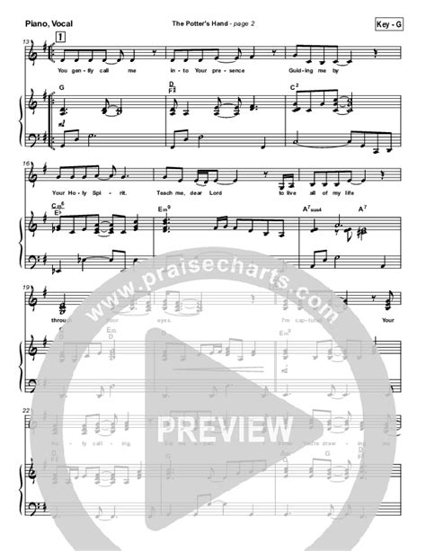 The Potter's Hand Sheet Music PDF (Hillsong Worship) - PraiseCharts