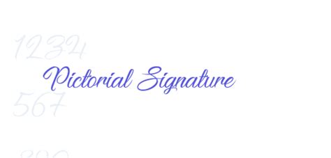 Pictorial Signature - Font Free [ Download Now ]