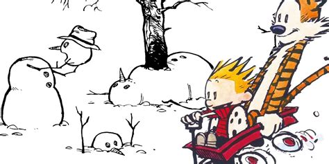 10 Darkest Calvin and Hobbes Comics About Snowmen