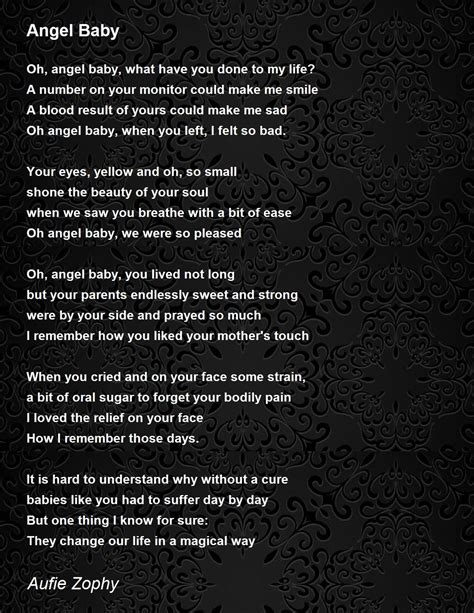 Angel Daughter Poems