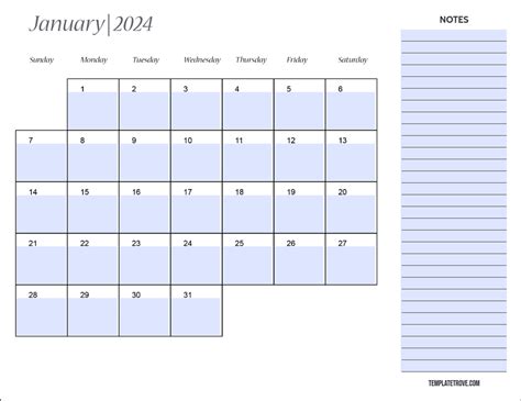 Fillable Monthly Calendar 2024 - 2024 Printable Calendar