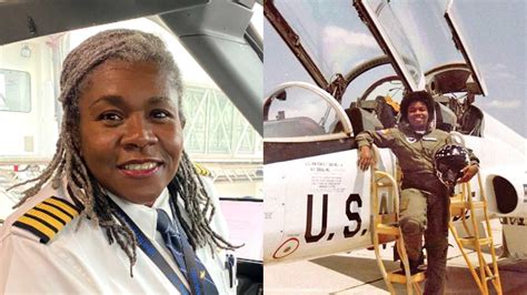 Capt. Theresa Claiborne, the first Black female pilot in the US Air ...