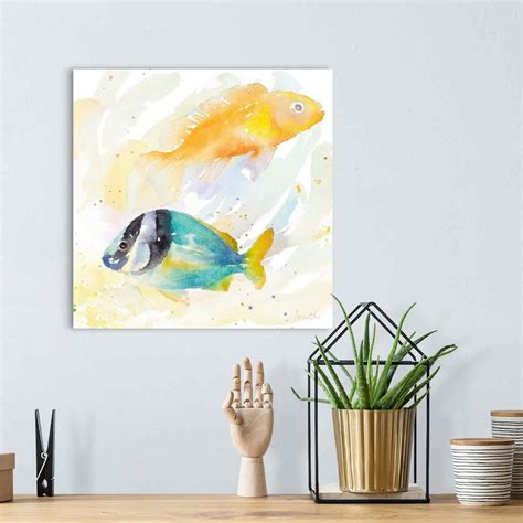 Tropical Fish Square II Wall Art, Canvas Prints, Framed Prints, Wall ...