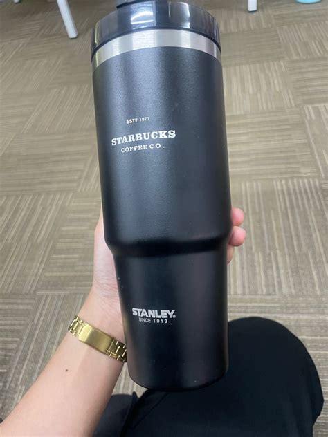 Starbucks x Stanley Tumbler oem, Furniture & Home Living, Kitchenware ...