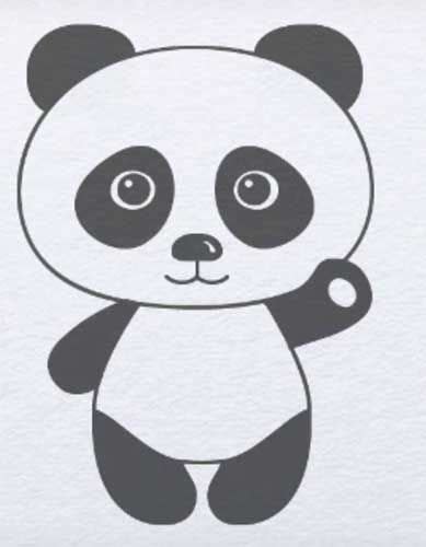 How to draw a panda: cute, baby step by step (with Pictures) | Рисунок ...