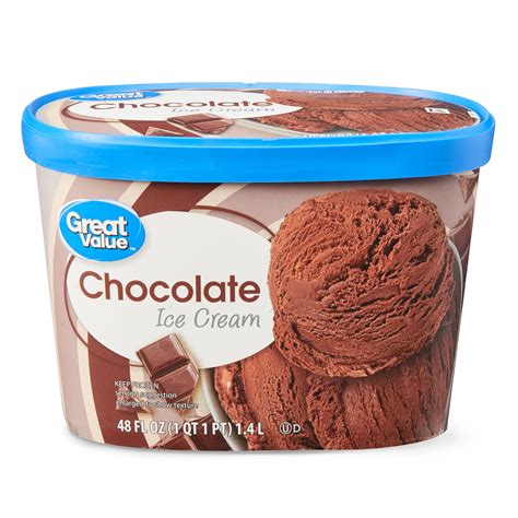 Great Value Ice Cream, Chocolate, 48 Fl Oz – Walmart Inventory Checker ...