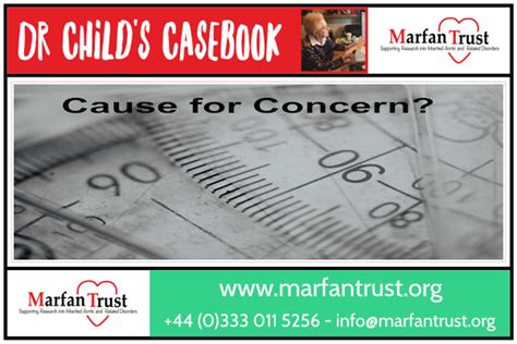 Dr Child's Casebook: Cause for Concern? | Marfan Trust