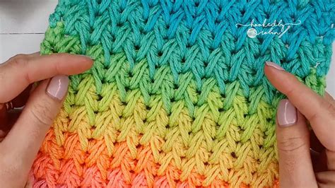 How To Crochet Beanie With 3D Leaf Stitch | Crochet feather, Crochet ...