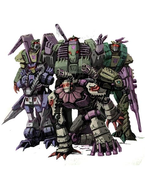 Terrorcons | Transformers cybertron, Transformers art, Transformers