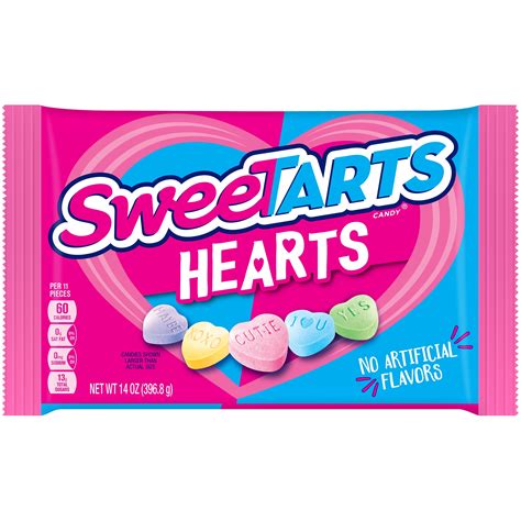 Sweet Tart Hearts Nutrition Facts - Nutrition Ftempo