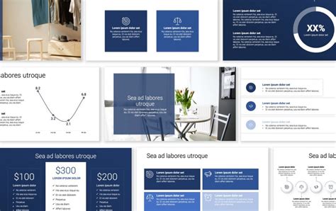 Navy Blue Powerpoint Templates