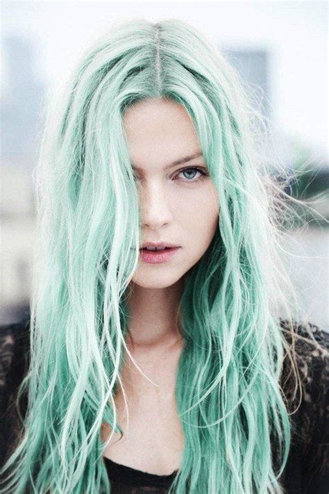 seafoam green hair - หยักทำสีนี้..แต่จะกลับบ้านได้มั้ย..แม่บ่น พ่อเป็น ...