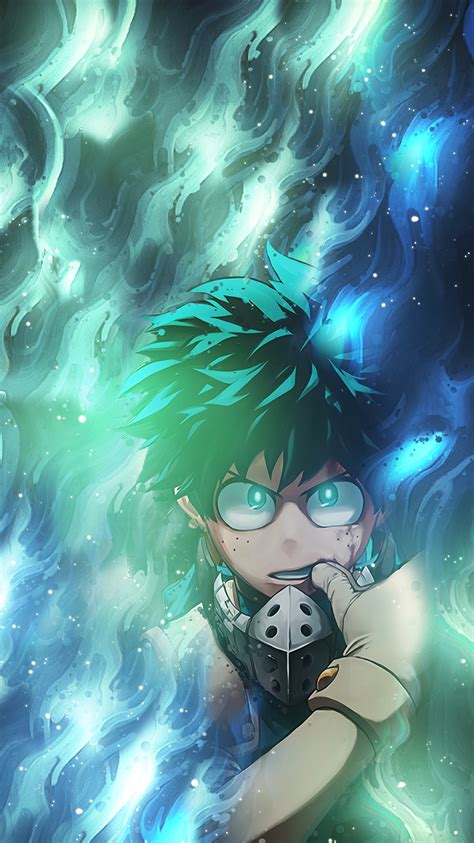 I made a Deku wallpaper for mobile : r/BokuNoHeroAcademia