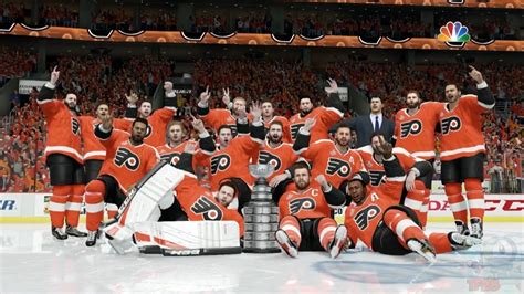 NHL 17 - Philadelphia Flyers Stanley Cup Championship Celebration - YouTube