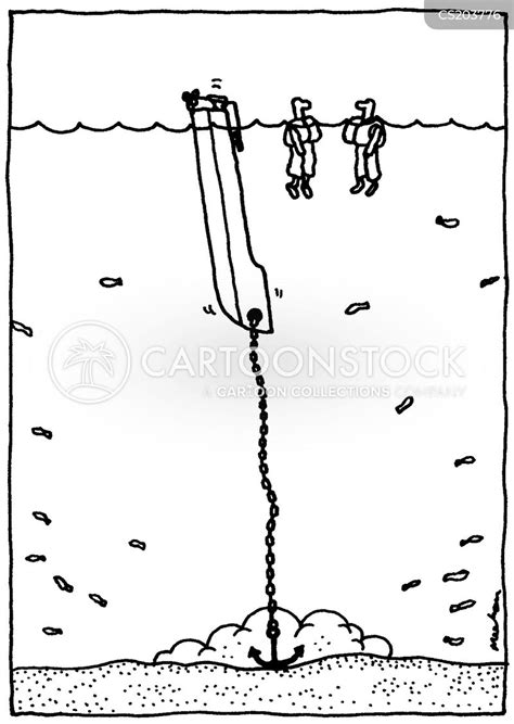 Sinking Boat Cartoons and Comics - funny pictures from CartoonStock