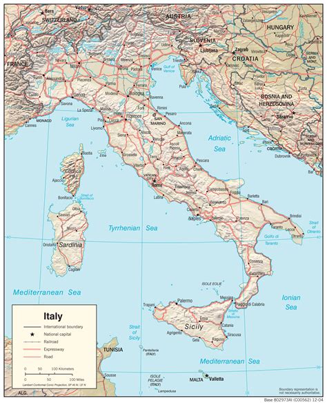 Maps of Italy | Detailed map of Italy in English | Tourist map of Italy ...