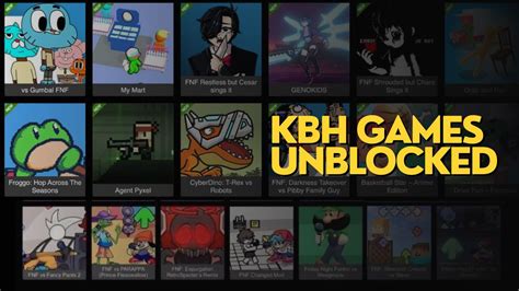 KBH Games Unblocked: Access Your Favorite Games Anywhere - Sequel Game