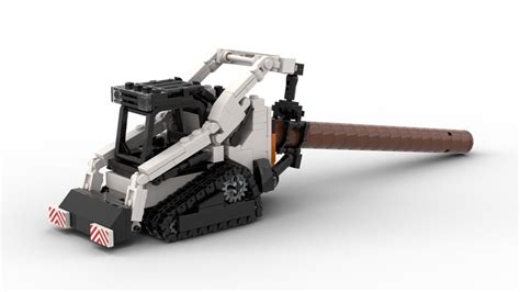 LEGO MOC Bobcat Skid Steer Forestry Edition by Yellow.LXF | Rebrickable ...