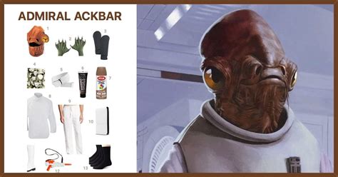 Dress Like Admiral Ackbar Costume | Halloween and Cosplay Guides