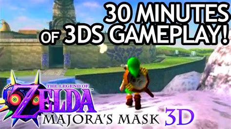 30 Minutes of MAJORA'S MASK 3D Gameplay! - YouTube