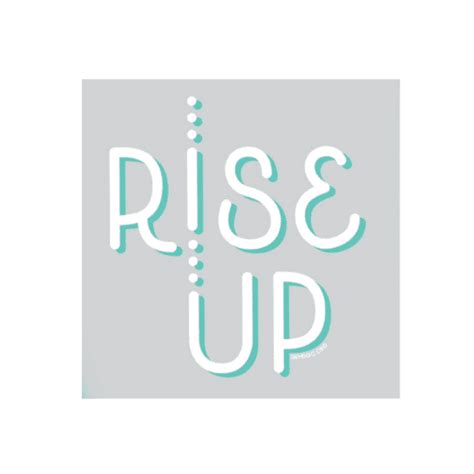 Rise Up Logo Iron-On Transfer | GEMS Girls' Clubs