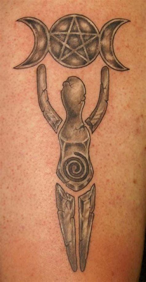 Pentagram sacred feminine tattoo | Pagan tattoo, Wiccan tattoos ...