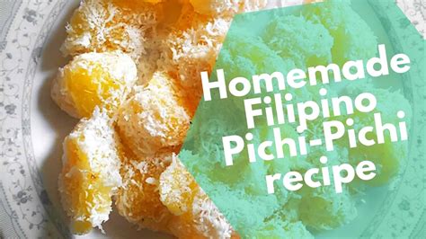 Pichi-Pichi Recipe: Cassava with coconut & cheese fiesta food