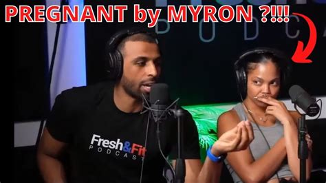 Woman PREGNANT by MYRON GAINES of @FreshandFit SPEAKS OUT!!! - YouTube