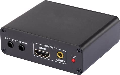 SpeaKa Professional AV Convertisseur SP-SC/HD-02 [péritel - HDMI, Jack ...