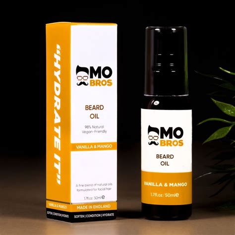 Mo Bro's Premium Beard Conditioning Oil 50ml With Argan and Vitamin E ...