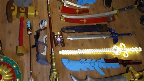 Zelda Fan Makes Full Arsenal Of Real-Life Breath Of The Wild Weapons ...