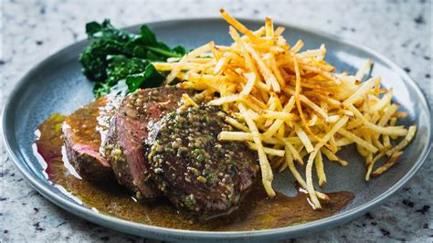 Fillet steak with Cafe de Paris butter recipe - YouTube