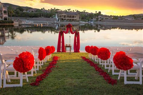 Fabulous Sunset Wedding at The Lake Club in Las Vegas | Las Vegas ...