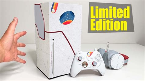 Starfield Limited Edition Xbox Series X | Controller & Headset Unboxing ...