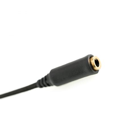 HIFIMAN Adapter TRRS vers TRS Jack 3.5mm Black15cm - Audiophonics