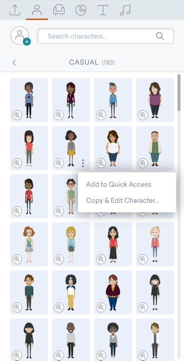 Customizing Vyond characters for your elearning videos