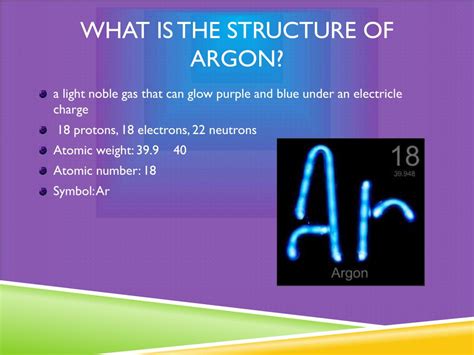 Argon Uses