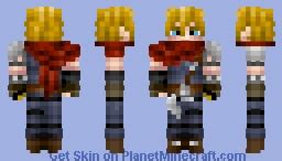 Cloud Strife Minecraft Skin