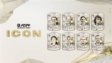 EA FC 24 - First 8 ICONs Revealed - Esports Illustrated