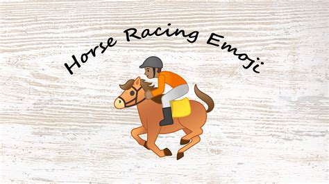 🏇 Horse Racing Emoji - ️Copy & Paste 📋 - Heatfeed